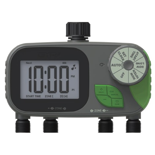 4 Zone Digital Water Timer